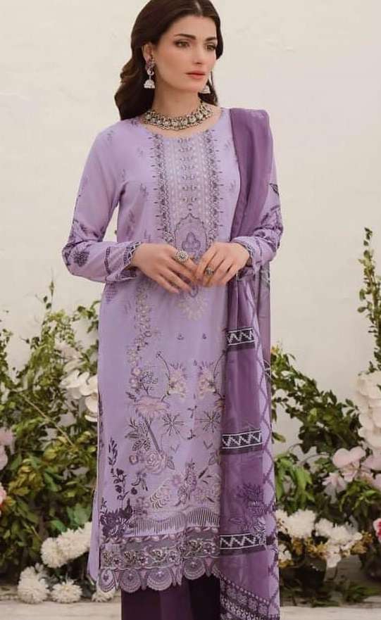 Mashaal Vol 10  Luxury Lawn Collection by Ramsha